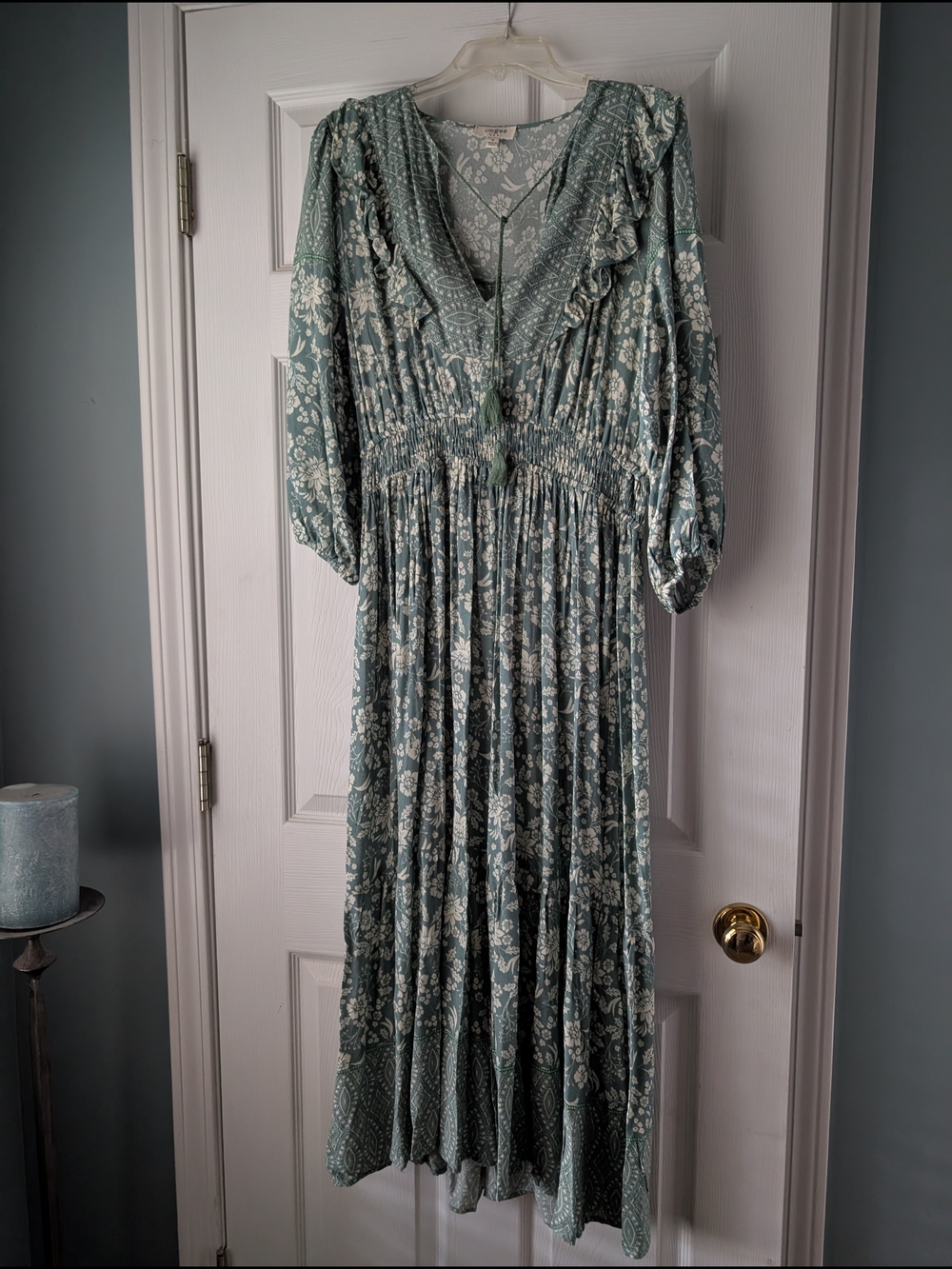 Umgee Floral Maxi Dress